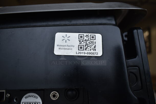 Hobart HTi Metal Countertop Scale w/ Label Printer. See Pictures for Cracked Screen.  120/208-240 Volts, 1 Phase. Tested and Powers On But Touch Screen Is Broken - Image 7 of 8