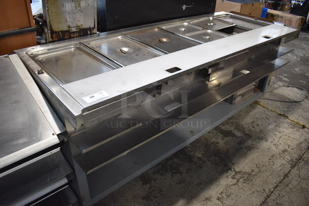 Duke SUB-FC-206-RT Stainless Steel Commercial Subway Prep Line Make Line. 120 Volts, 1 Phase. 86.5x35x33. Tested and Working! - Image 5 of 7