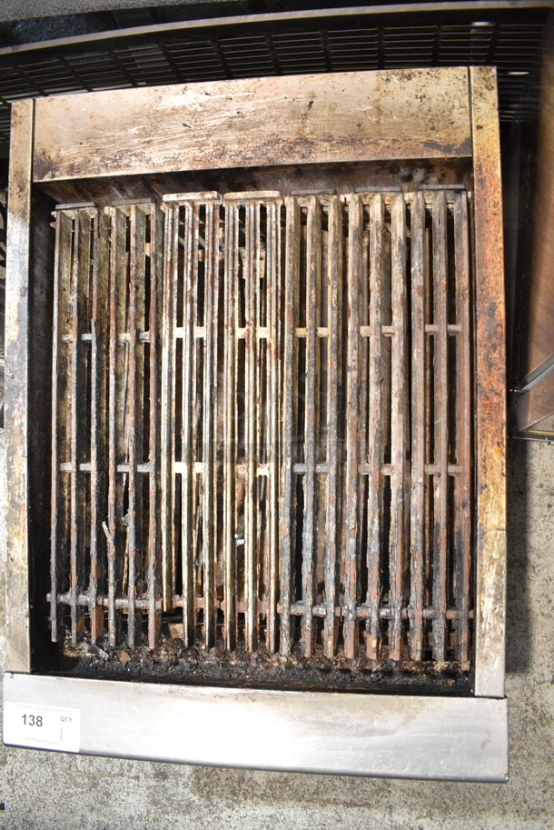 Garland Stainless Steel Commercial Countertop Natural Gas Powered Charbroiler Grill.  - Image 2 of 5