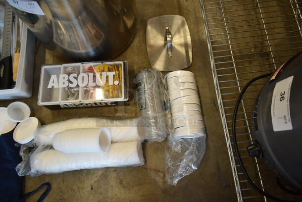 ALL ONE MONEY! Lot of Various Items Including Metal Stock Pot and Utensils - Image 2 of 6