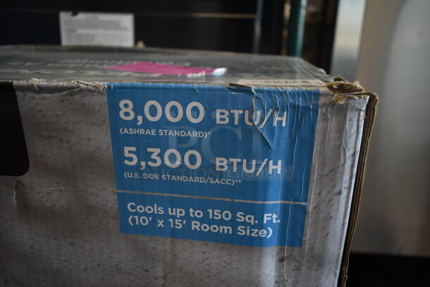 IN ORIGINAL BOX! Pelonis PAPO8R1BWT ENERGY STAR Portable Air Conditioner. 8,000 BTU. 115 Volts, 1 Phase. - Image 5 of 9