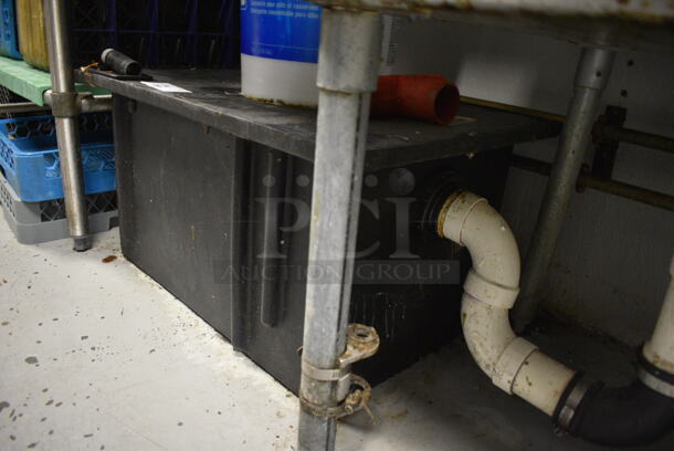 Black Grease Trap. 29x20x15. BUYER MUST REMOVE. (kitchen) - Image 3 of 4