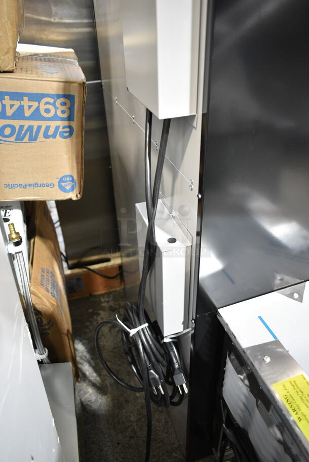 BRAND NEW SCRATCH AND DENT! All State Manufacturing AS273-N/L 27" x 23 1/4" x 72" Three-Shelf Condiment Stand AS273-N/L - Image 8 of 9