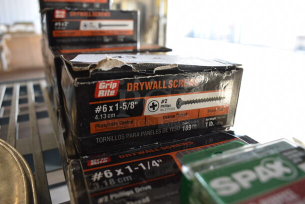 ALL ONE MONEY! Lot of 14 Boxes of Various Screws! - Image 5 of 5