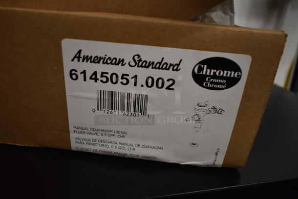 LIKE NEW! American Standard 6145051.002 Ultima Exposed Manual Diaphragm Urinal Flush Valve - 0.5 GPF - Image 7 of 7