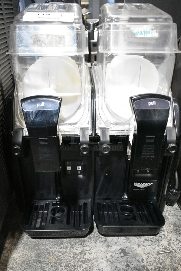Vollrath CBD127 Metal Commercial Countertop 2 Hopper Slushie Machine. 115 Volts, 1 Phase. Tested and Working! - Image 1 of 5