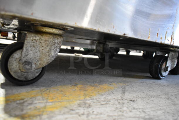Isofil Stainless Steel Commercial Natural Gas Powered Tandoor / Tandoori Oven on Commercial Casters. - Image 4 of 6