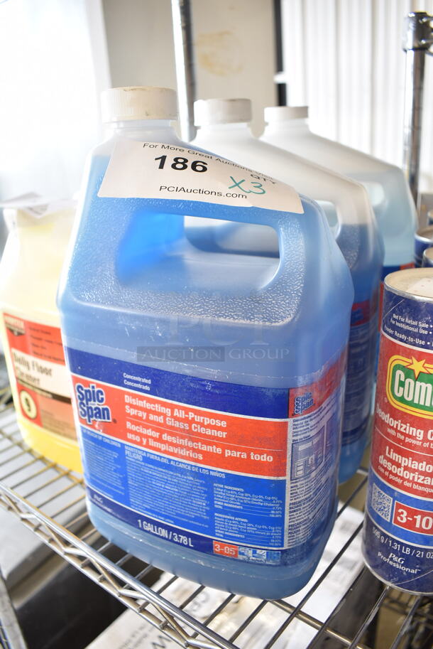 3 Spic Span Disinfecting All Purpose Spray and Glass Cleaner. 3 Times Your Bid! - Image 1 of 2