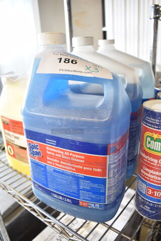 3 Spic Span Disinfecting All Purpose Spray and Glass Cleaner. 3 Times Your Bid!