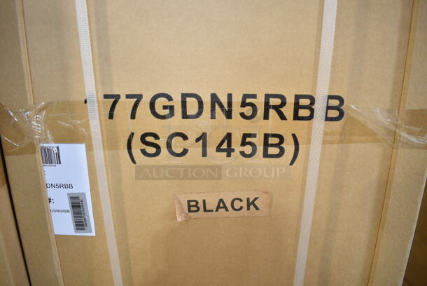 BRAND NEW IN BOX! Galaxy 177GDN5RBB Metal Commercial Single Door Reach In Cooler Merchandiser w/ Poly Coated Racks and LED Lighting. 110-120 Volts, 1 Phase. - Image 3 of 3