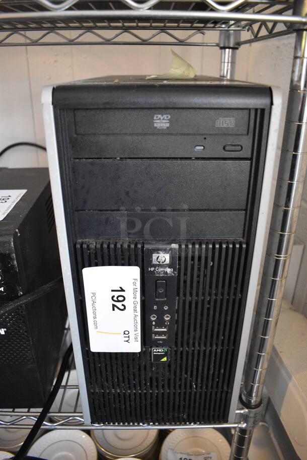 HP Compaq Computer Tower. 7x17x15