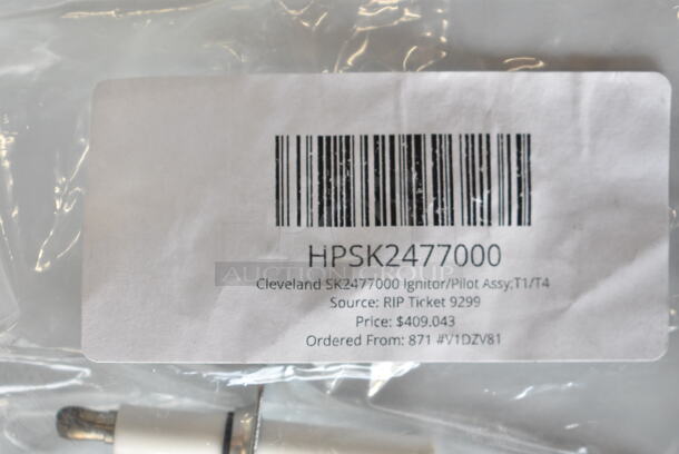 2 BRAND NEW SCRATCH AND DENT! Items; HPKE534695 Cleveland KE53469-5 Ignition Module; Csa Kgl/T, HPSK2477000 Cleveland SK2477000 Ignitor/Pilot Assy;T1/T4. 2 Times Your Bid! - Image 4 of 4