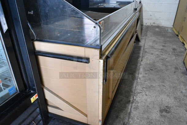 Killion PFW-74-43-48-V-N-MOBILE Metal Commercial Grab N Go Open Merchandiser on Commercial Casters. 208/230 Volts.  - Image 5 of 6