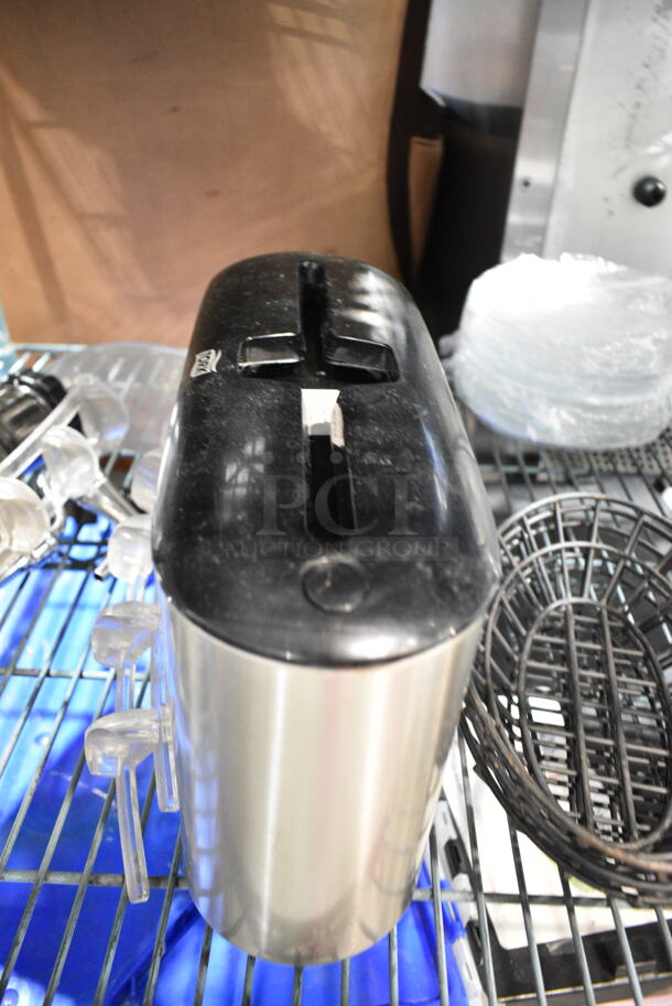 ALL ONE MONEY! Five Tier Lot of Various Items Including Poly Food Baskets, Ecolab Bug Zapper. Does Not Include Shelving Unit. - Image 9 of 12