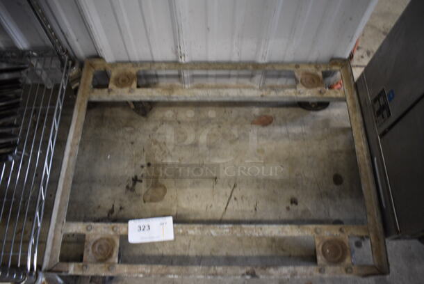 Metal Dolly on Commercial Casters. 30x23x6 - Image 2 of 3