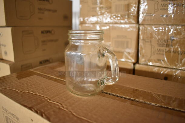 6 Boxes of 12 BRAND NEW Acopa 4.75 oz Mini Drinking Jar Glasses. 3x2x3.5. 6 Times Your Bid! - Image 2 of 4