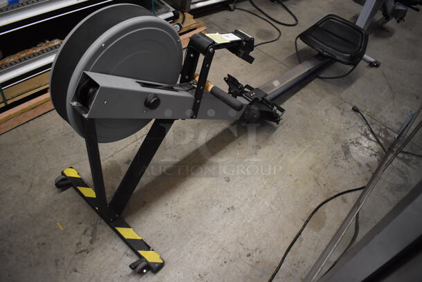 Concept2 Metal Commercial Floor Style Rowing Machine. 18x98x33 - Image 2 of 9
