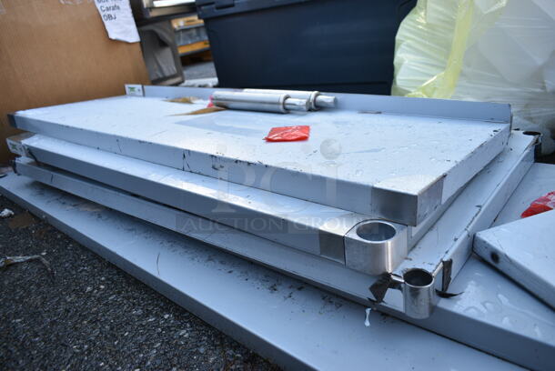 BRAND NEW SCRATCH AND DENT! Lot of 4 Under Shelves and 1 Regency 600WS1548HD Shelf. - Image 3 of 7