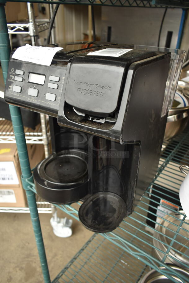 Hamilton Beach 49904F Metal Countertop Single Cup Coffee Machine. 120 Volts, 1 Phase.  - Image 2 of 8