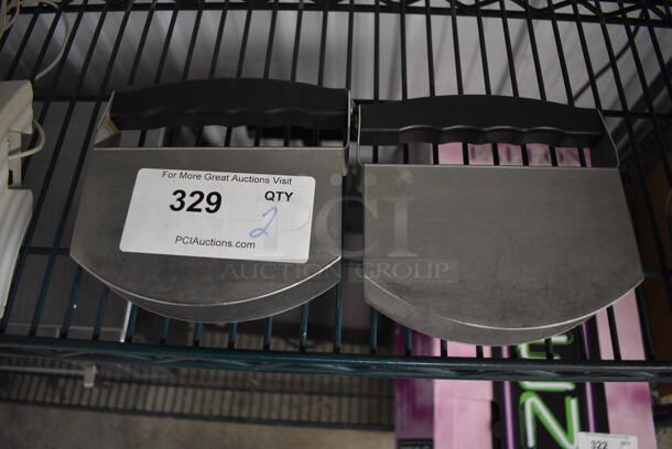 2 Nemco Model SMC100 Stainless Steel Rocking Salad Cutter Tosser. 6.5x1.5x6.5. 2 Times Your Bid! - Image 1 of 3