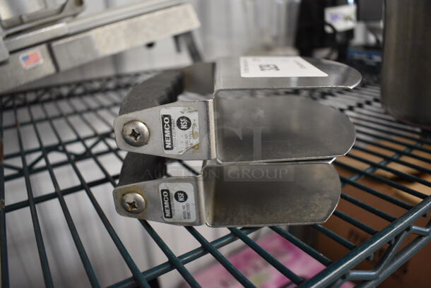 2 Nemco Model SMC100 Stainless Steel Rocking Salad Cutter Tosser. 6.5x1.5x6.5. 2 Times Your Bid! - Image 3 of 3
