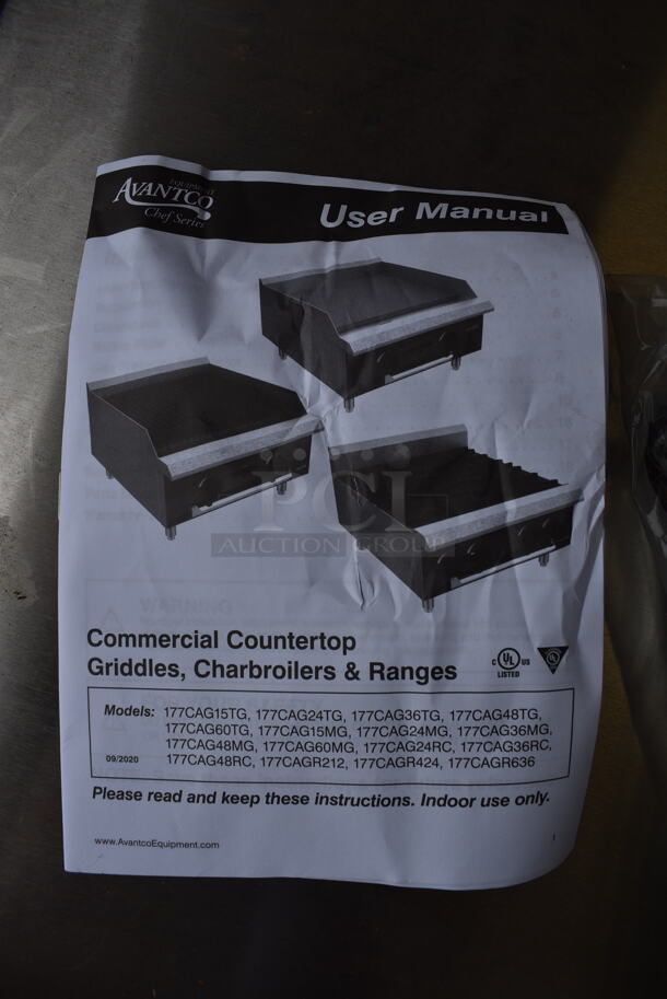 BRAND NEW! CPG Model 351GMCPG48NL Stainless Steel Commercial Countertop Natural Gas Powered Flat Top Griddle. 120,000 BTU. 48x30x13 - Image 6 of 9
