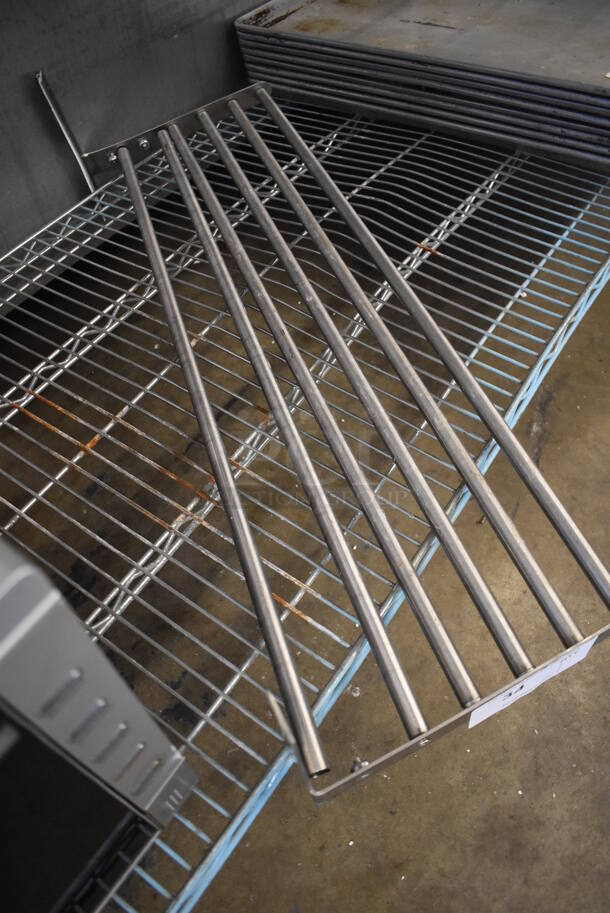 Metal Tray Slide Shelf. 32x11x8 - Image 3 of 3