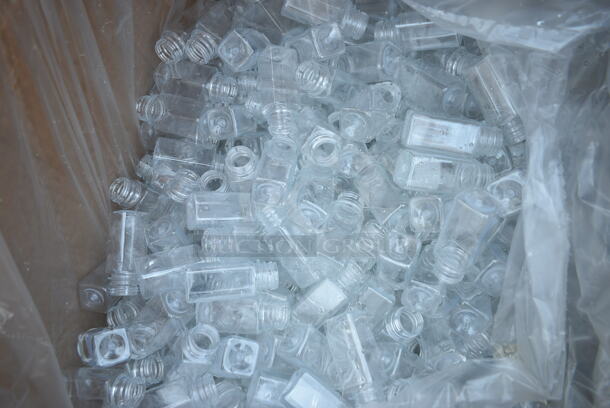 2 BRAND NEW SCRATCH AND DENT! Boxes of Clear Poly Bottles. 2 Times Your Bid! - Image 6 of 7