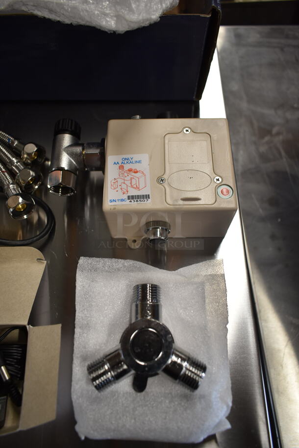 BRAND NEW SCRATCH AND DENT! Waterloo 750EFDMG12 Electronic Hands Free Sensor Faucet. Stock Picture Used as Gallery. - Image 7 of 8