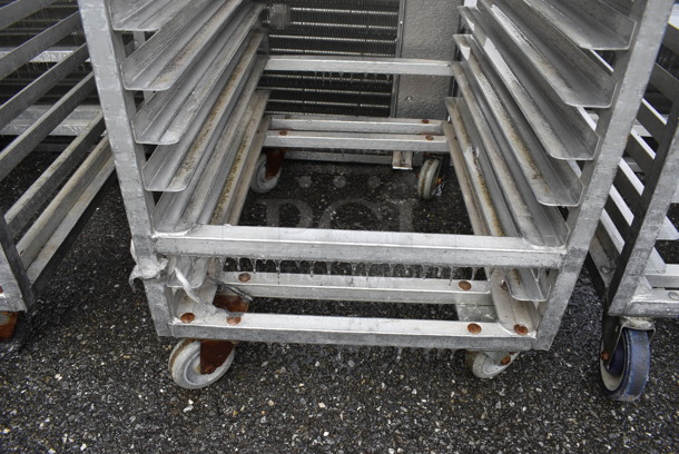 Metal Commercial Pan Transport Rack on Commercial Casters. 20.5x26x74 - Image 4 of 4