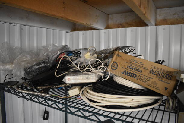 ALL ONE MONEY! Lot of Various Items Including Metal Bins and Wires! - Image 3 of 4