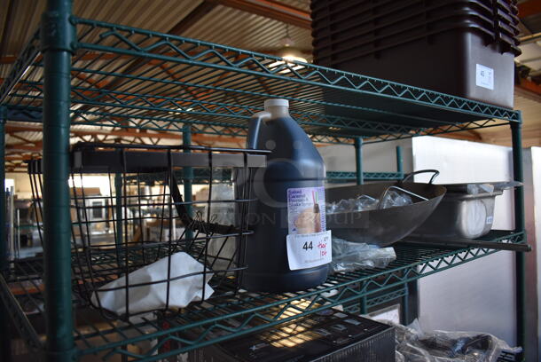 ALL ONE MONEY! Tier Lot of Various Items Including Metal Drop In, Wok, Salted Caramel Fountain Shake Syrup - Image 6 of 6