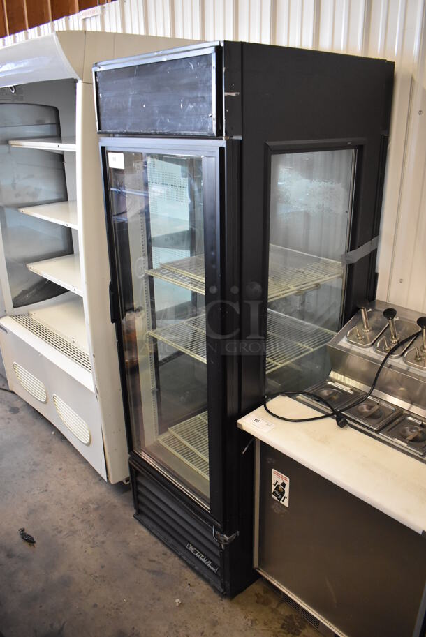 2012 True G4SM-23PT Metal Commercial Single Door Reach In Cooler Merchandiser w/ Poly Coated Racks. 115 Volts, 1 Phase. Tested and Working! - Image 2 of 6