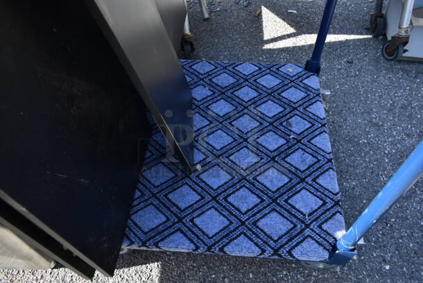BRAND NEW SCRATCH AND DENT! Lavex 257CPT2930 29" x 30" Steel Carpeted Deck Cart - 1,000 lb. Capacity. Comes w/ Contents. - Image 3 of 7