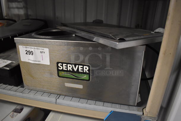 Server Stainless Steel Commercial Countertop Cone Dip Bin. 120 Volts, 1 Phase. 15x8x9 - Image 3 of 7