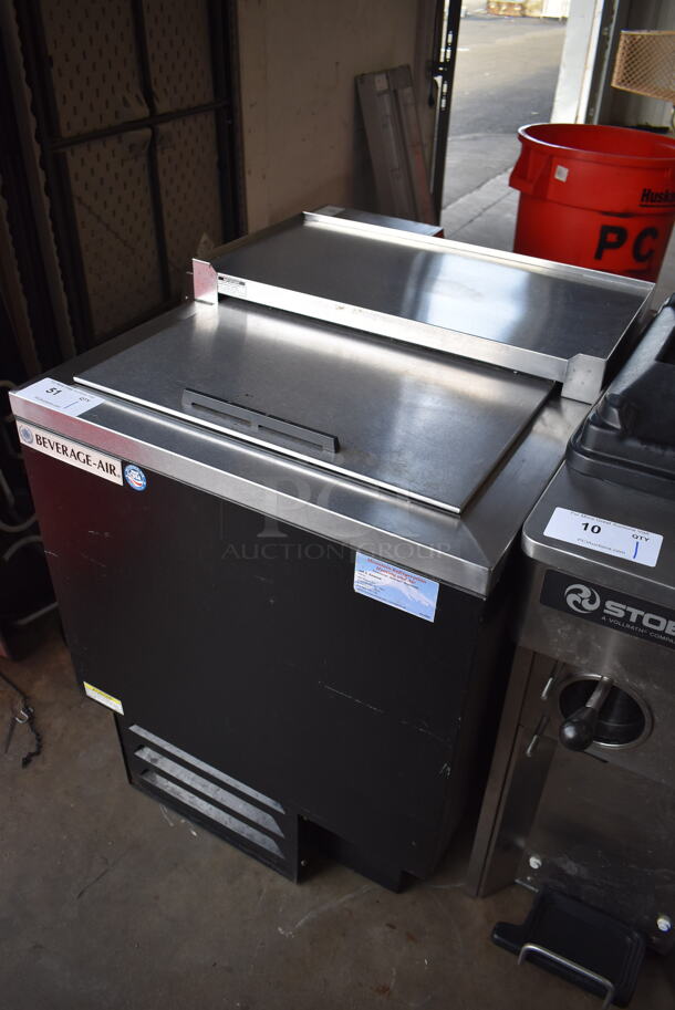 Beverage Air GF24L-B Stainless Steel Commercial Bottled Back Bar Cooler. 115 Volts, 1 Phase. 24x26.5x33.5. Tested and Powers On But Temps at 50 Degrees - Image 2 of 5