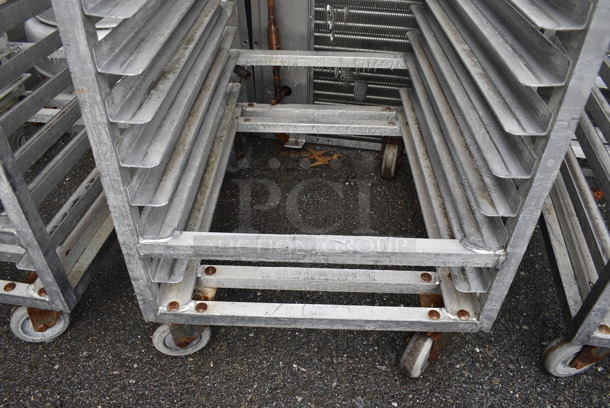 Metal Commercial Pan Transport Rack on Commercial Casters. 20.5x26x74 - Image 4 of 4