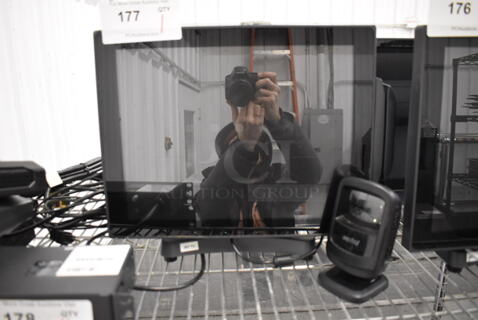 Aures J2 680L 15" POS Monitor w/ 1 Barcode Scanner