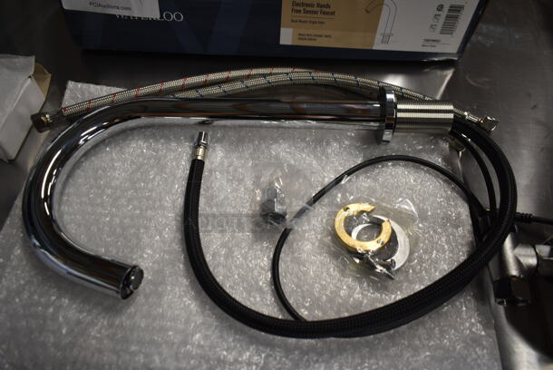 BRAND NEW SCRATCH AND DENT! Waterloo 750EFDMHS2 Electronic Hands Free Sensor Faucet. Stock Picture Used as Gallery. - Image 5 of 7