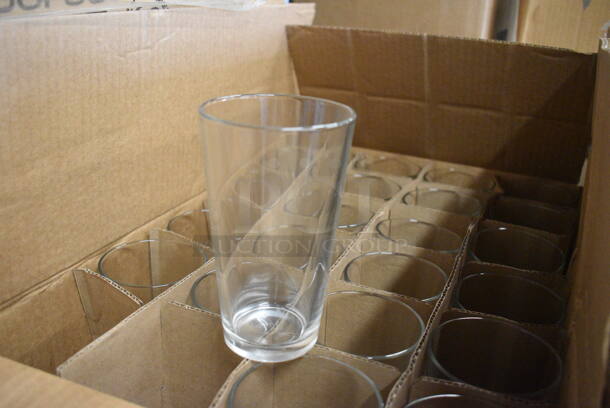24 BRAND NEW IN BOX! Arcoroc Mixing Glasses. 3.5x3.5x5.5. 24 Times Your Bid! - Image 2 of 3
