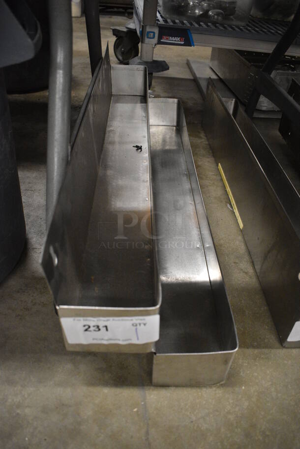 Stainless Steel Double Speed Well. 32x8x9.5 - Image 3 of 3