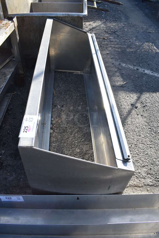 Metal 2 Tier Shelf. 52x16x20 - Image 2 of 3