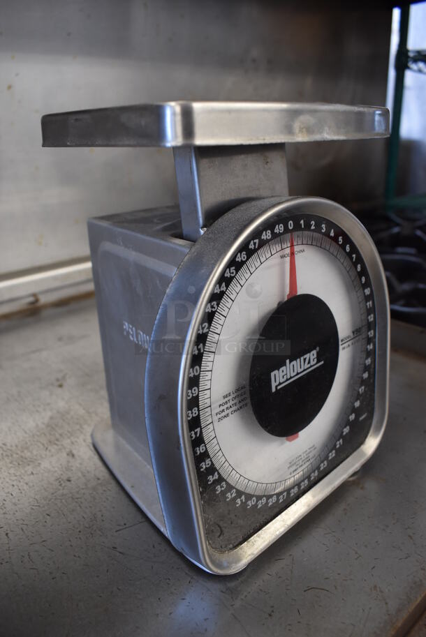 Pelouze Y50 Stainless Steel Countertop Food Portioning Scale. 6.5x7x9 - Image 2 of 5