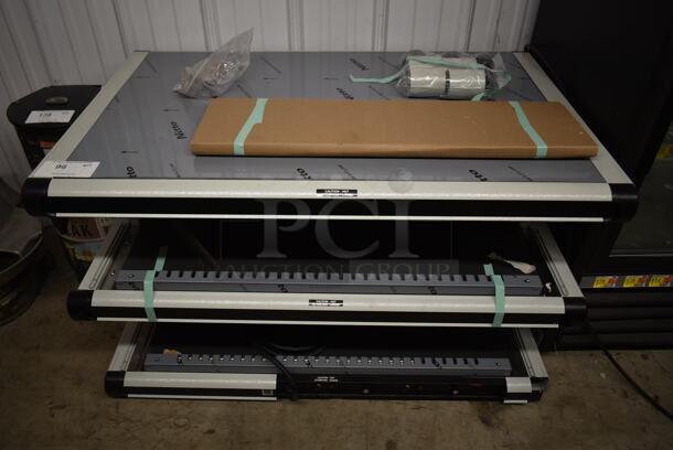 BRAND NEW SCRATCH AND DENT! Hatco GR2SDH-36D Stainless Steel Commercial Countertop 2 Tier Warming Display Merchandiser. 120/208-240 Volts, 1 Phase. - Image 2 of 7