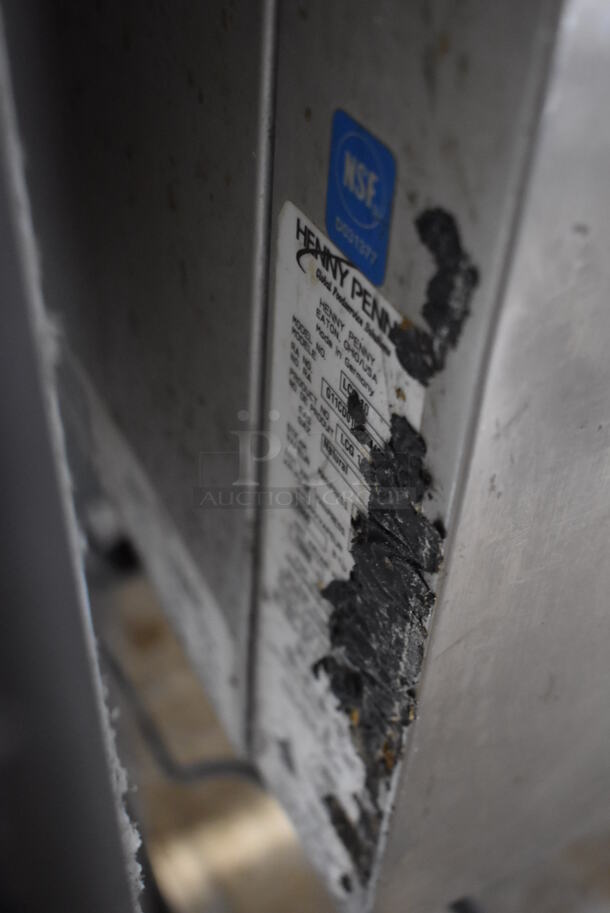 Henny Penny LCB-10 Stainless Steel Commercial Natural Gas Powered Combi Convection Oven on Equipment Stand. 35x31x71 - Image 6 of 7