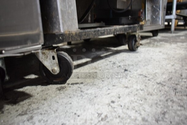 True T-23F-2 Stainless Steel Commercial 2 Half Size Door Reach In Freezer on Commercial Casters. 115 Volts, 1 Phase. Tested and Powers On But Does Not Get Cold - Image 3 of 5