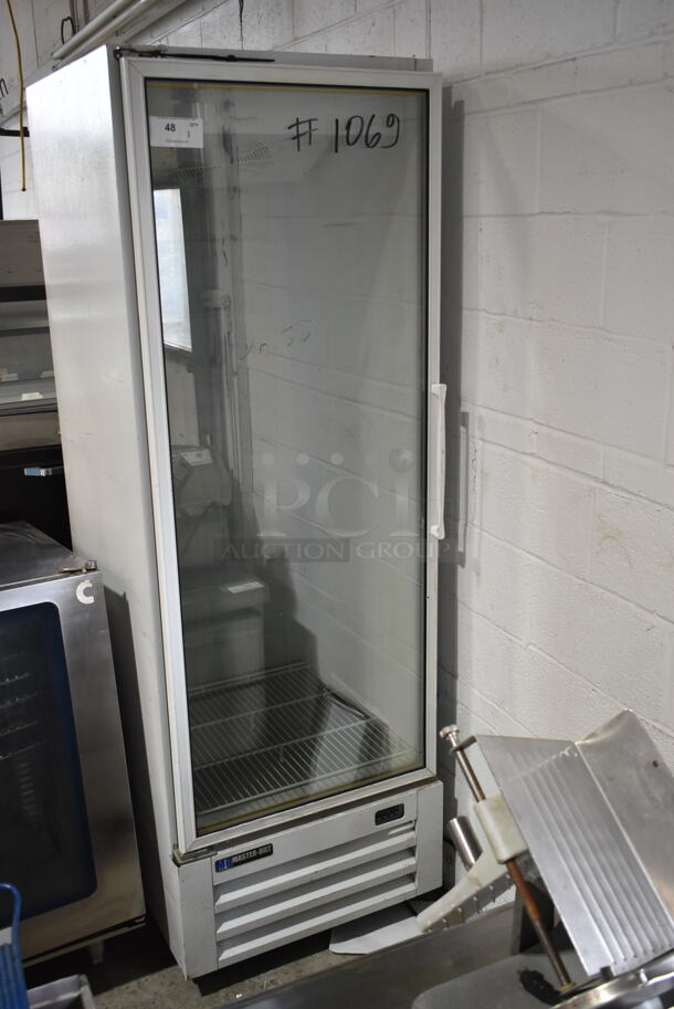 Master-Bilt IM-23-HGP Metal Commercial Single Door Reach In Bagged Ice Merchandiser. 208-230 Volts, 1 Phase. Tested and Powers On But Does Not Get Cold - Image 1 of 3