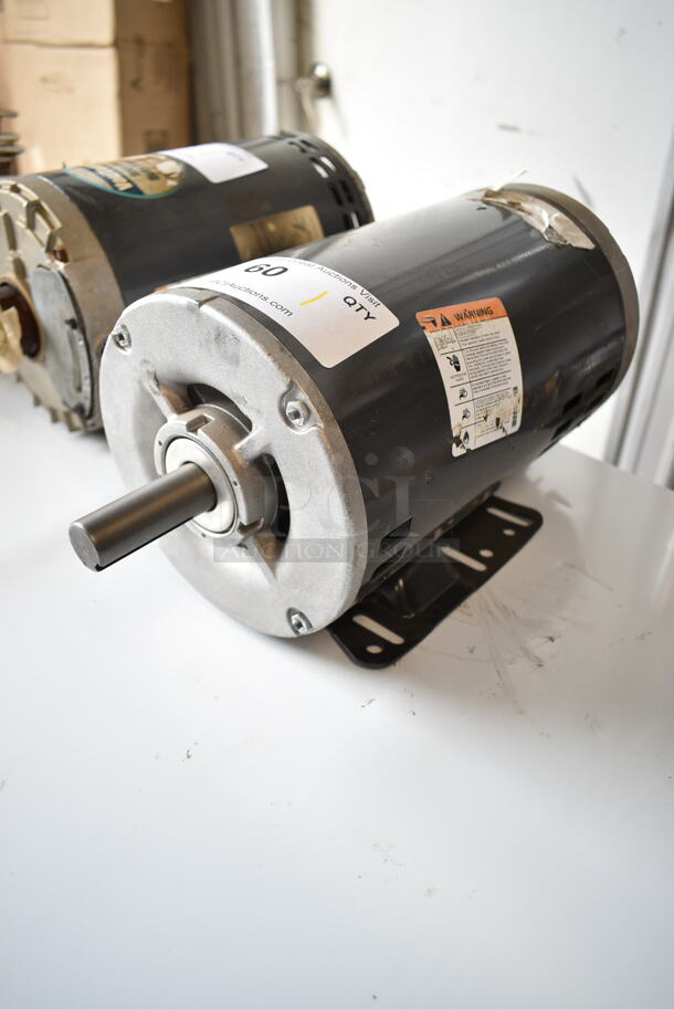 US Motors P63MZAHE-1318 Motor. 230/460 Volts, 3 Phase.  - Image 1 of 4