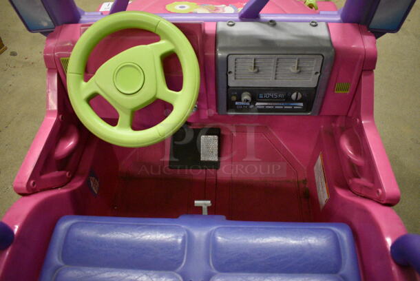 Power Wheels L7820-9993 Barbie Jeep (CSS) - Image 5 of 9