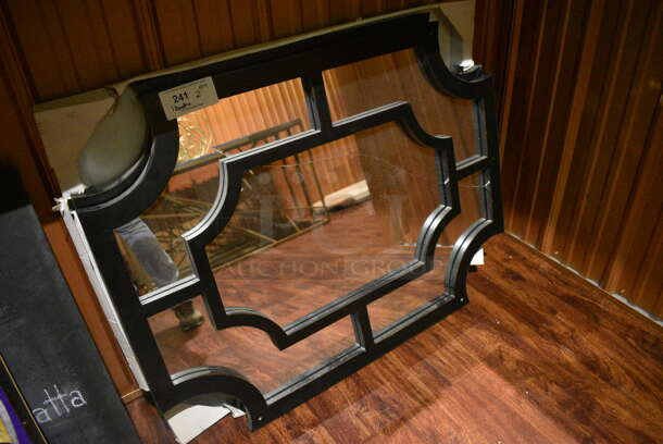 2 Framed Mirrors. One Is Broken; See Pictures. 40x1x30. 2 Times Your Bid! (bar) - Image 2 of 4